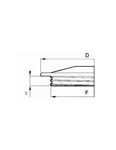 tapa a rosca 454 mm. tapa a rosca 454 mm.