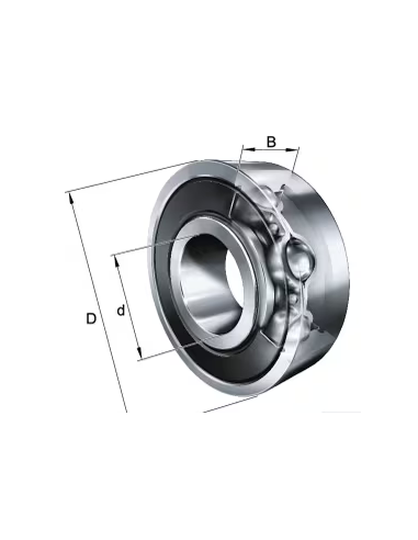 rodamiento bolas ranurado 40x80x18... rodamiento bolas ranurado 40x80x18...