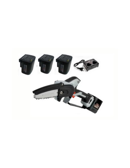 Motosierra Poda Con Batería Arvipo MS37 + 3 Baterías