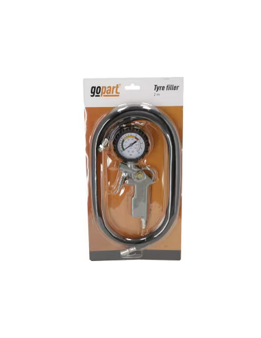 Pistola con manómetro para inflado de...