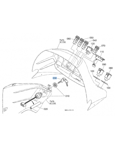Llaves de contacto kubota