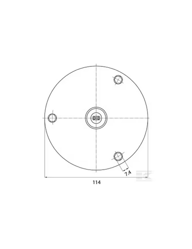 Soporte Rotativo Circular Montaje