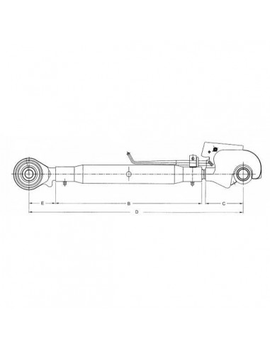 TLC3903022KR – Tercer Punto Rótula Cat. 2 390x785 mm.