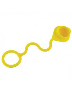 SKP9M124 - Tapón Hidráulico Antipolvo 1/2" Hembra Amarillo