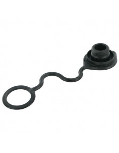 SKP9F121 - Tapón Hidráulico Antipolvo 1/2" Macho Negro