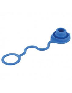 SKP9F122 - Tapón Hidráulico Antipolvo 1/2" Macho Azul