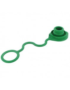 SKP9F123 - Tapón Hidráulico Antipolvo 1/2" Macho Verde