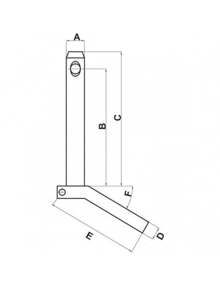 Z522130KR - Bulón de Barra de Tiro 22x130 mm. Z522130KR - Bulón de Barra de Tiro 22x130 mm.
