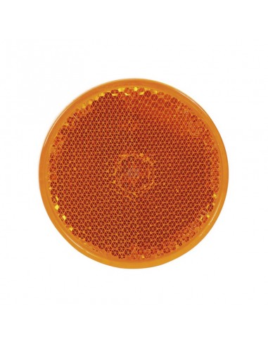 CATADIÓPTRICO D 60 ADHESIVO NARANJA