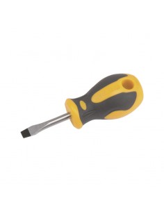 Destornillador ranurado de mango ancho 5,5 x 38 mm