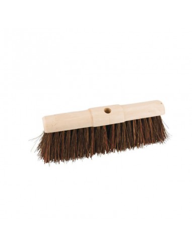 Escoba exteriores acero 45 cm FSC