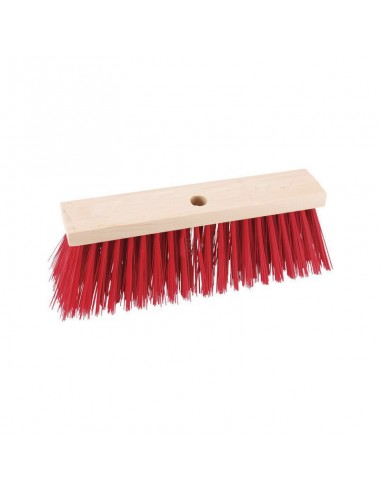 Escoba sintética 36 cm madera FSC