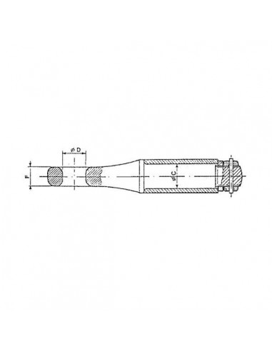 OTO43 - Enganche de Remolque con Argolla Giratoria 2 Toneladas