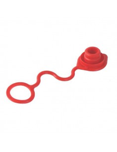 SKP9F120 - Tapón Hidráulico Antipolvo 1/2" Macho Rojo