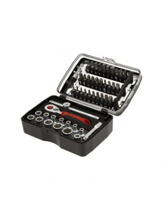 Juego de vasos Mini 1/4" 47 piezas