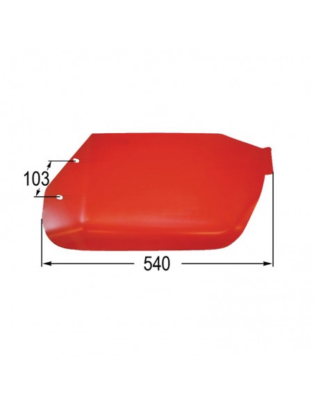 Patín derecho Pöttinger 540 mm Adaptable