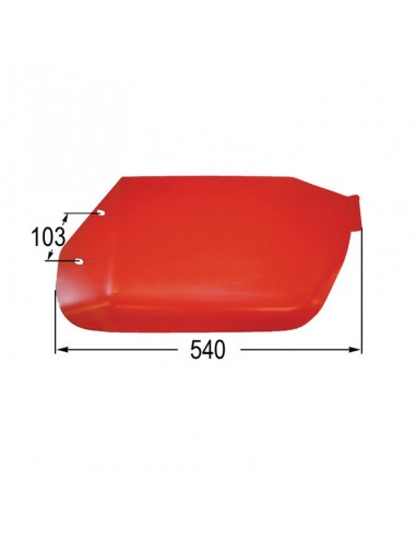 Patín izquierdo Pöttinger 540 mm Adaptable