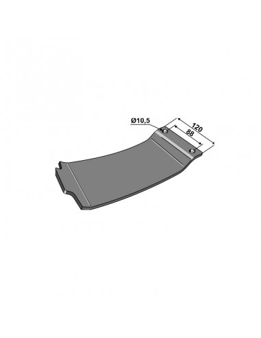 Soporte Patín Vicon CM165 - CM240 Adaptable
