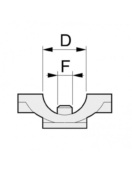 Monojet para abrazadera 3/4"