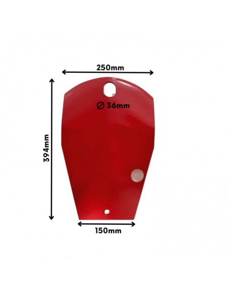 Kverneland Patín Segadora Series 42-43 394 mm Adaptable