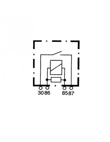 Relé 20A 12 V Hella