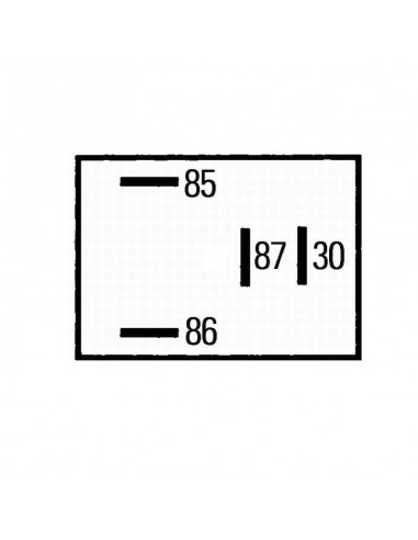 Relé 20A 12 V Hella