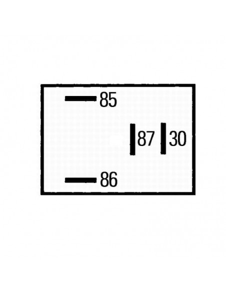 Relé 20A 12 V Hella