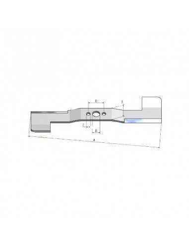 Cuchilla 480 mm Izquierda AYP
