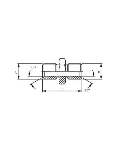 Machón Hidráulico M-M 1-2" BSP