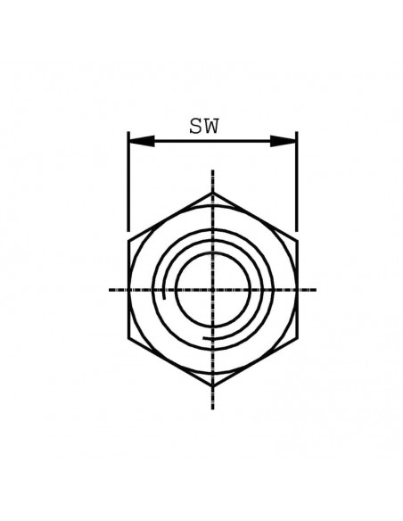 Machón Hidráulico M-M 1-2" BSP