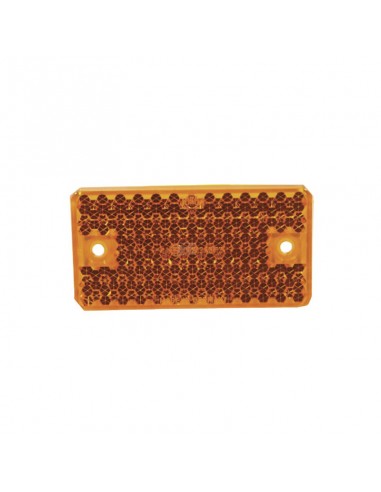Reflector Naranja Rectangula 91x47 mm