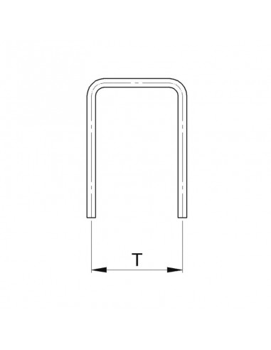 Conector de horquilla 1"