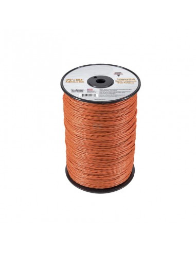 hilo de nailon de 4,3 mm 111 m de torsión Aluminio Trenzado Naranja
