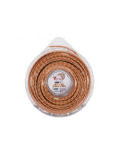 hilo de nylon de 3,3 mm 36 m de torsión aluminio trenzado naranja