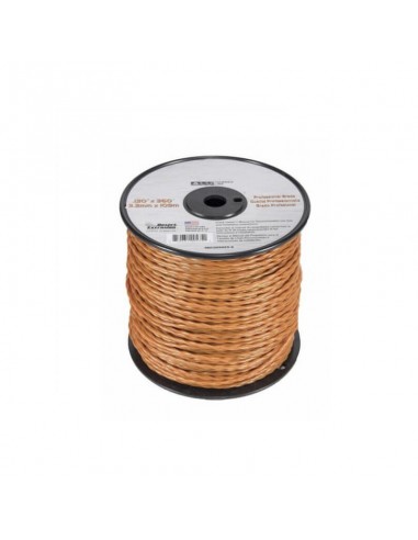 hilo corte naylon 3,3 mm 109 m aluminio trenzado naranja