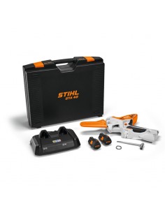 Minisierra Stihl Batería  GTA 40 con 2 baterías AS 2 + cargador AL 5-2