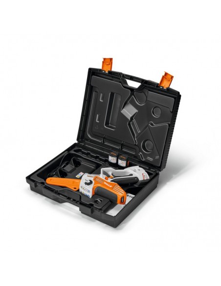 Minisierra Stihl Batería  GTA 40 con 2 baterías AS 2 + cargador AL 5-2
