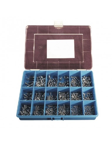 Surtido de 530 tornillos autorroscantes DIN7981