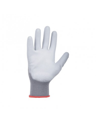 Guantes de montaje PU 1.001 gris talla 11/2XL (paquete de 3 uds.)