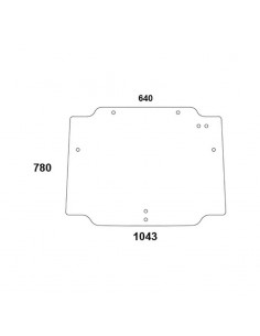 cristal trasero New Holland TN75F-TN90F Adaptable