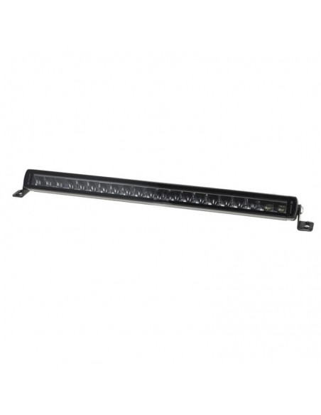 barra de luz de trabajo led, 105 w, 8820 lm, rectangular, 12/24 v, blanco/naranja, 522 x 40 x 54 mm enchufe deutsch, haz