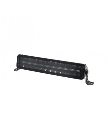 barra de luz de trabajo led, 120 w, 10080 lm, rectangular, 12/24 v, blanco/naranja, 358,4 x 70 x 78,6 mm enchufe deutsch