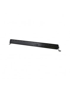 barra de luz de trabajo led, 300 w, 25200 lm, rectangular, 12/24 v, blanco/naranja, 815 x 70 x 67 mm enchufe deutsch, ha