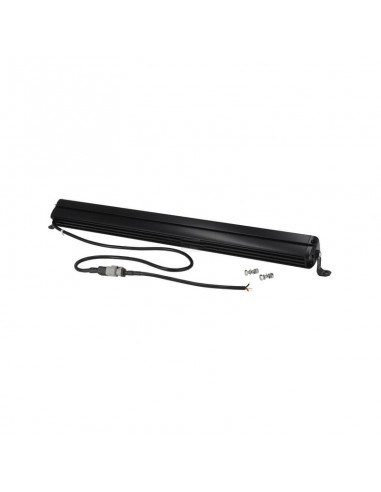barra de luz de trabajo led, 300 w, 25200 lm, rectangular, 12/24 v, blanco/naranja, 815 x 70 x 67 mm enchufe deutsch, ha