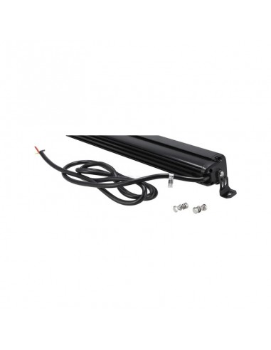 barra de luz de trabajo led, 400 w, 33600 lm, rectangular, 12/24 v, blanco/naranja, 1076 x 70 x 67 mm haz de luz combina
