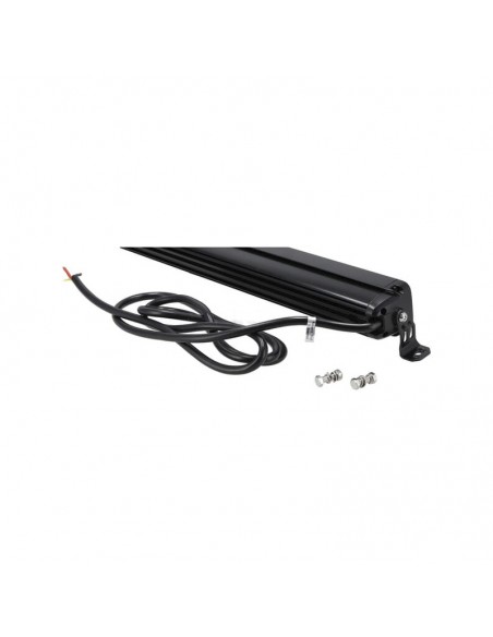 barra de luz de trabajo led, 400 w, 33600 lm, rectangular, 12/24 v, blanco/naranja, 1076 x 70 x 67 mm haz de luz combina