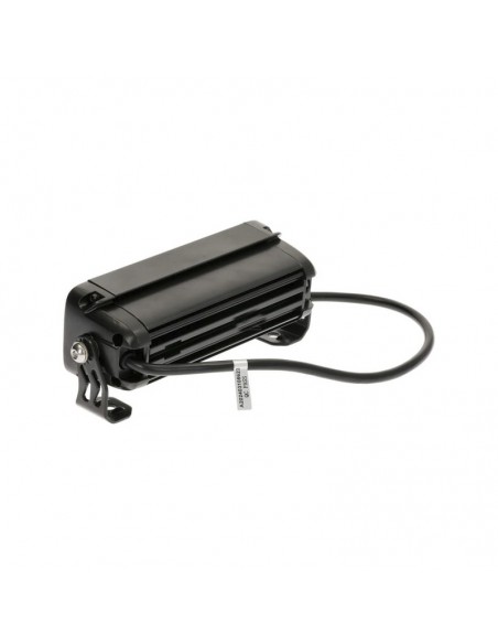 barra de luz de trabajo led, 60 w, 5040 lm, rectangular, 12/24 v, blanco/naranja, 204 x 70 x 67 mm enchufe deutsch, haz