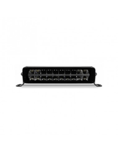 barra de luz led para trabajo, 80.2 w, 6757 lm, rectangular, 12/24 v, blanca/naranja, 325 x 74 mm, conector deutsch, com