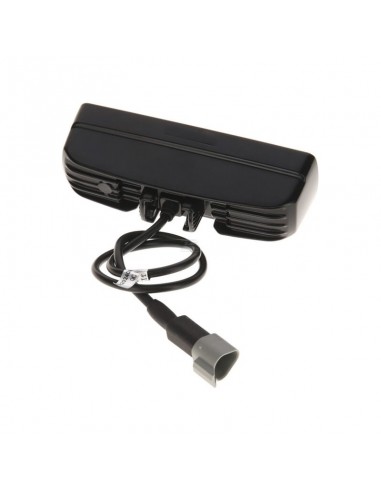 faro de trabajo led indirecto, 30 w, 2880 lm, rectangular, 12/24 v, blanco/naranja, 157 x 49,7 x 60mm enchufe deutsch, l