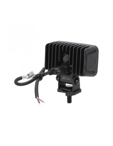 faro de trabajo led, 60 w, 4630 lm, rectangular, 12/24 v, blanco, 115 x 65 x 47 mm enchufe deutsch, luz de proyección, 1